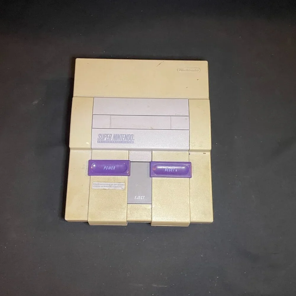 Super Nintendo With Accessories